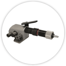 Strapping tool for polypropylene and polyester strap - Pneumatic
